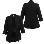 Conjunto Blazer Con Hombreras Y Pantalon Con Presilla + Fajo